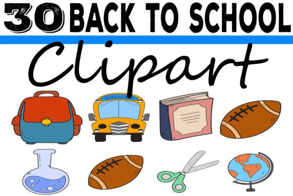 Download Back to School Clipart School Supply - School supply Collection