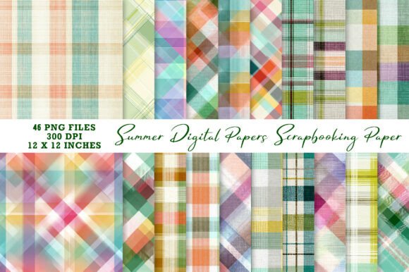 Download Summer Digital Papers Digital Scrapbooki - Summer digital papers Collection