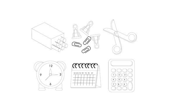 Download School Supply Graphic Illustration - Premium Resources